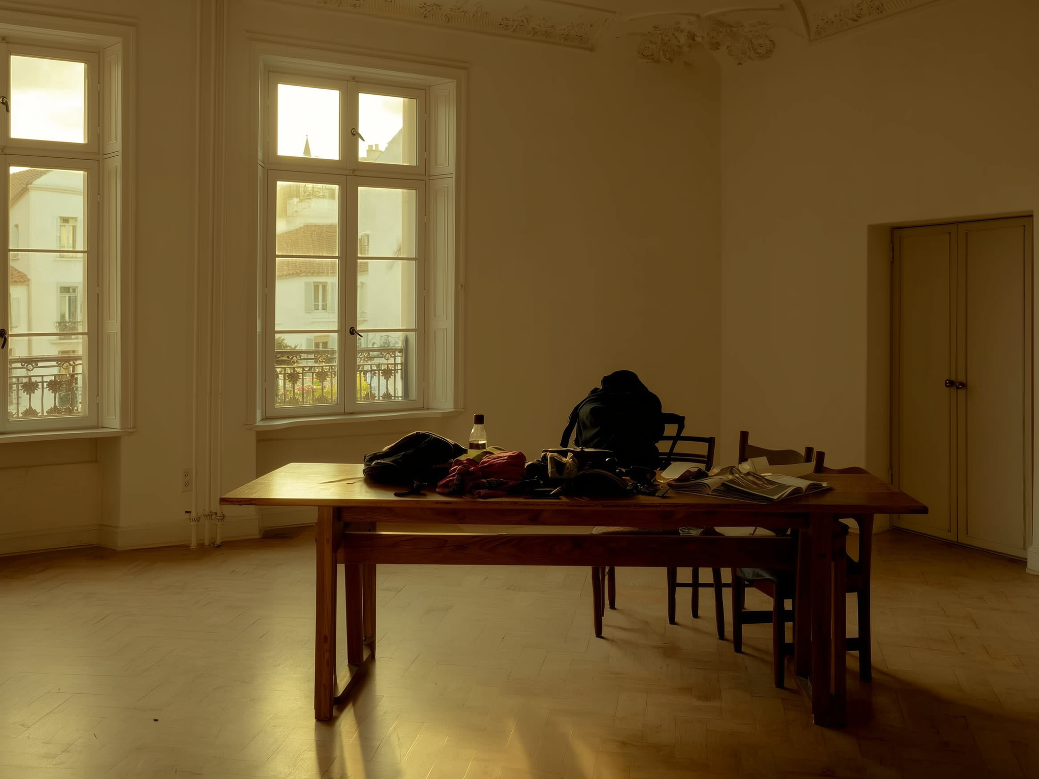 Apartamento vacío con luz natural, simbolizando el proceso de cambio tras una ruptura