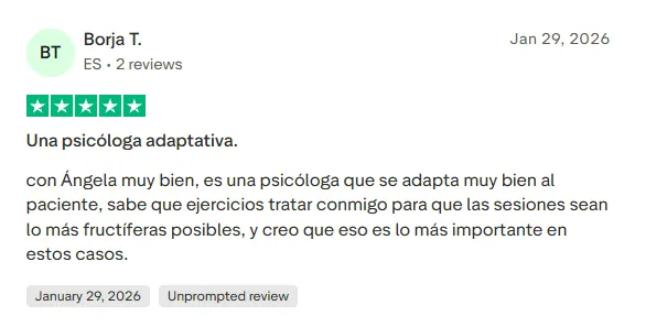 Reseña Trustpilot 2
