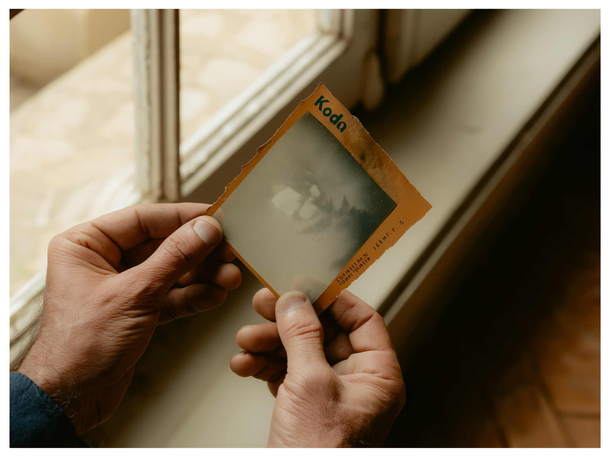 Manos sosteniendo una fotografía con luz suave, representando los recuerdos y el proceso de duelo
