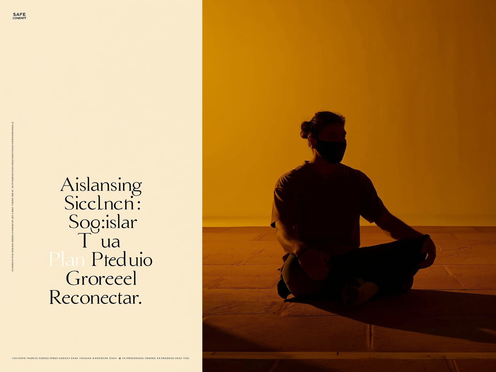 Aislamiento Social: Tu Plan Gradual para Reconectar