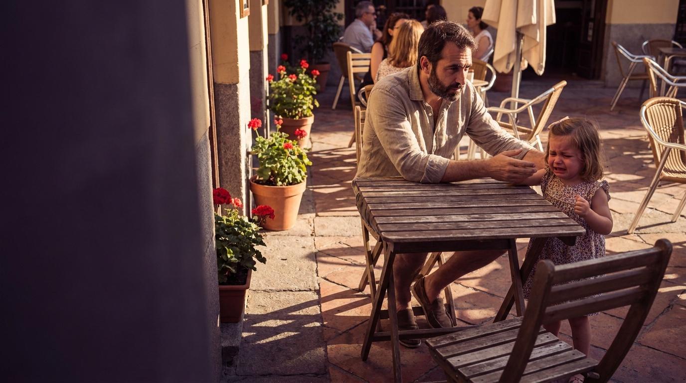 Berrinches en restaurantes: guía TCC para padres