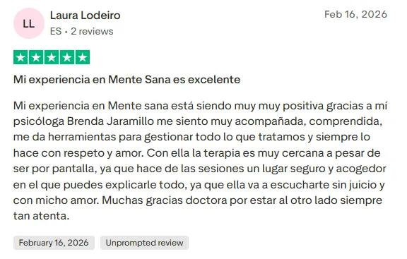 Reseña Trustpilot 1