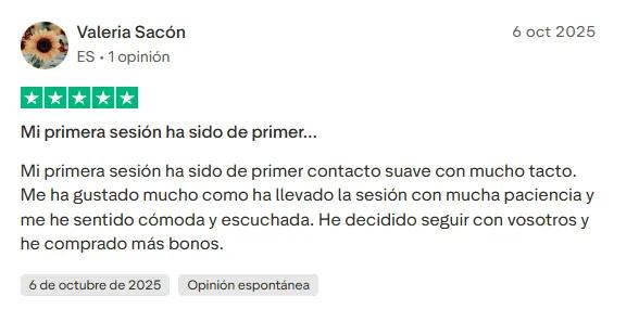 Reseña Trustpilot 11