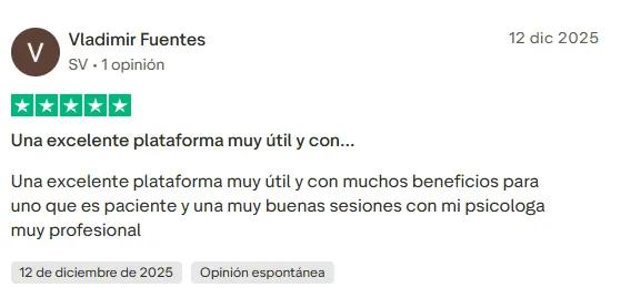Reseña Trustpilot 8