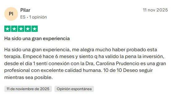 Reseña Trustpilot 9